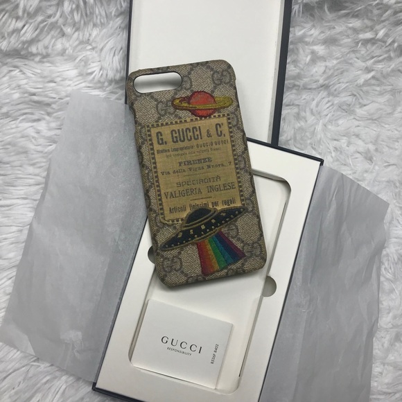 New Gucci UFO Limited Edition iPhone X Case - Picture 1 of 5